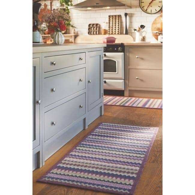 Eco-Friendly Washable Chevron Mat The Rugs
