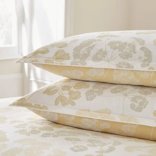Dorma Daylesford 300 Thread Count Cotton Sateen Oxford Pillowcase Pair Dunelm