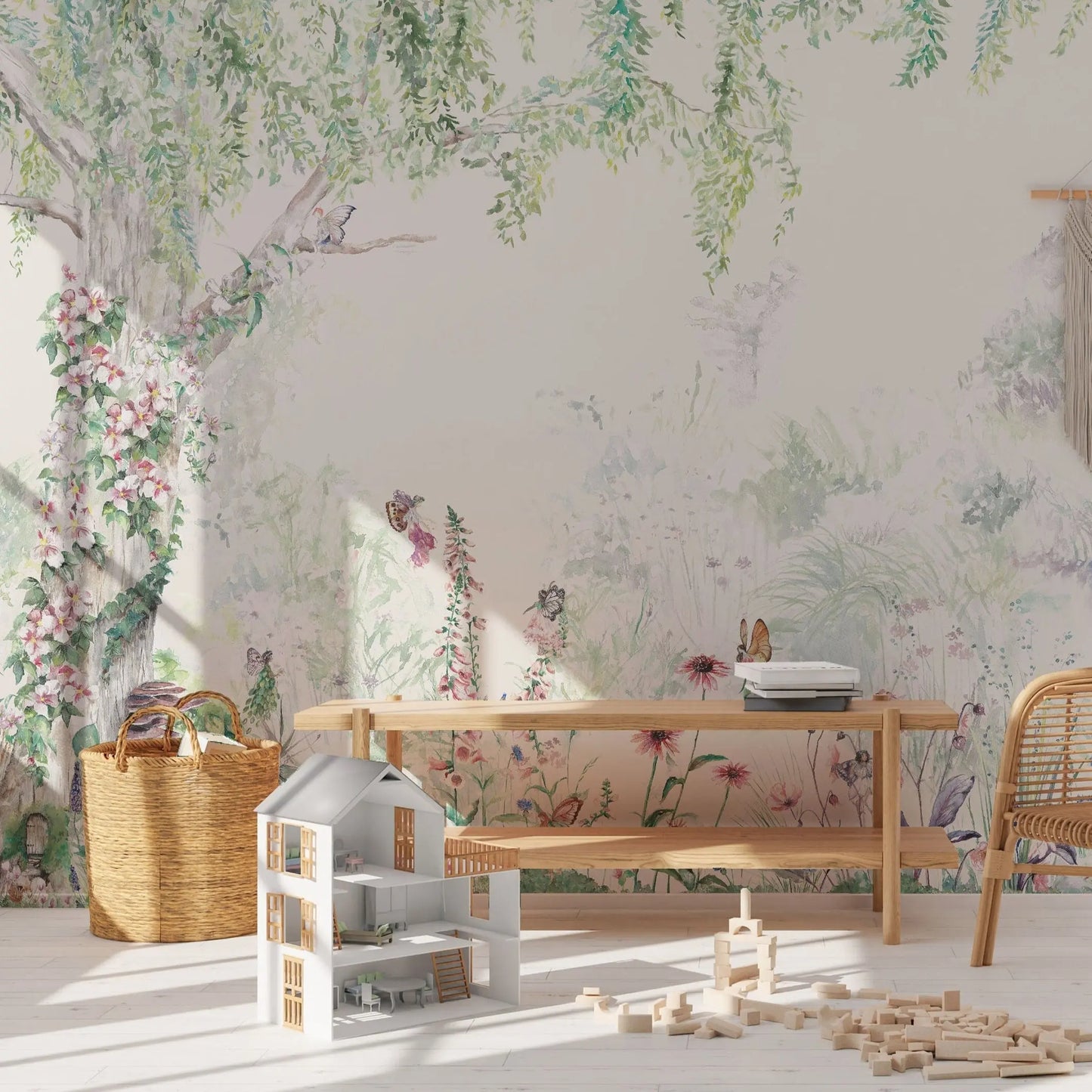 Fairy Forest Mural Wallpaper For Children Katie Hipwell Design