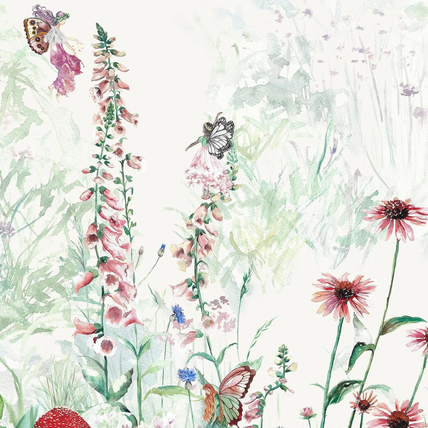 Fairy Forest Mural Wallpaper For Children Katie Hipwell Design
