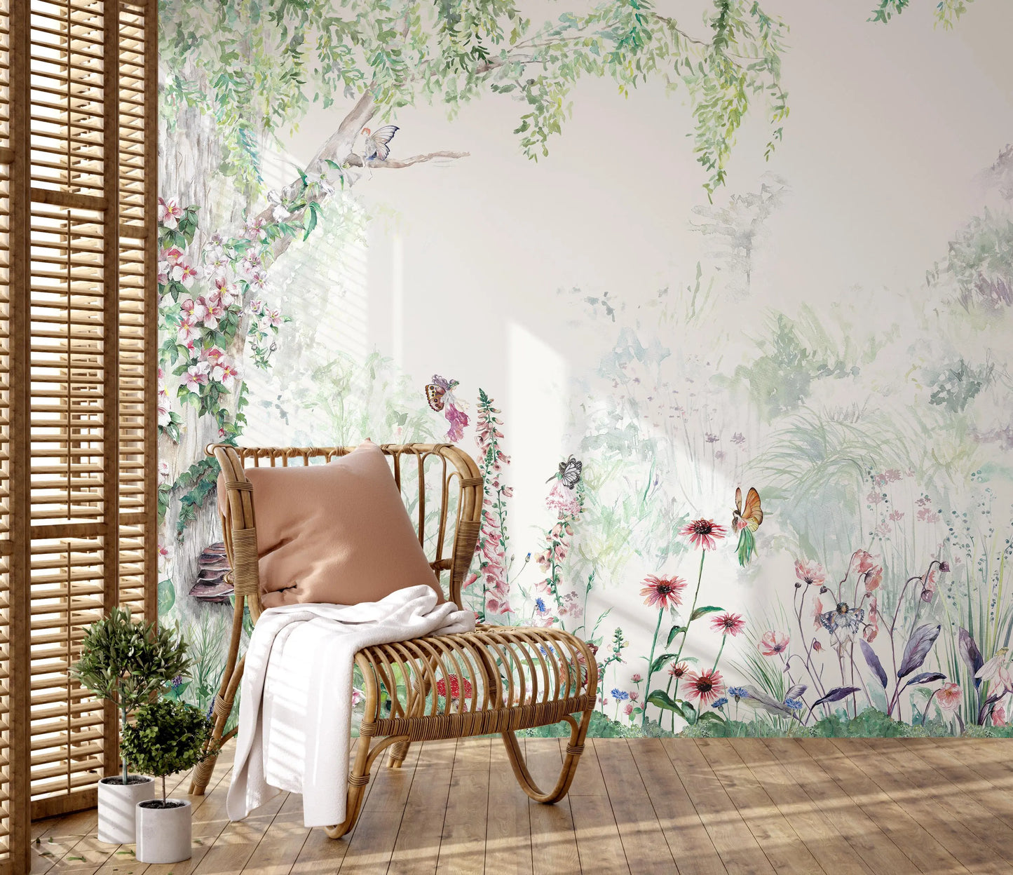 Fairy Forest Mural Wallpaper For Children Katie Hipwell Design