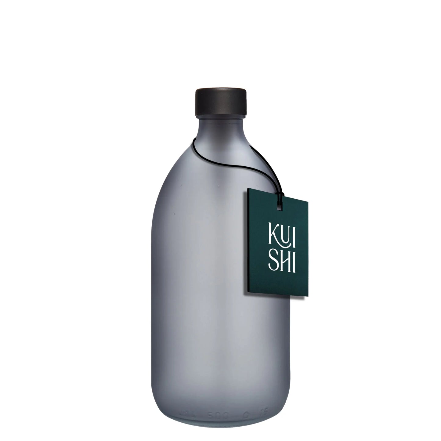 Frosted Grey Bottle and Metal Cap Kuishi