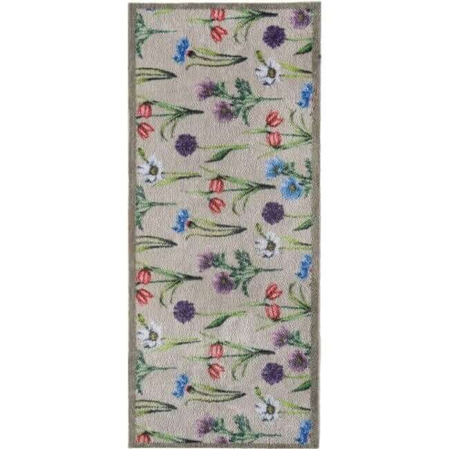Eco-Friendly Washable Floral Mat The Rugs