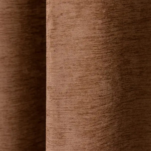 Genoa Chenille Blackout Eyelet Curtains Dunelm