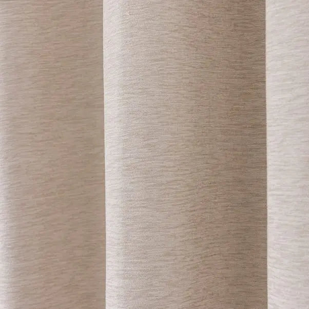 Genoa Chenille Blackout Eyelet Curtains Dunelm