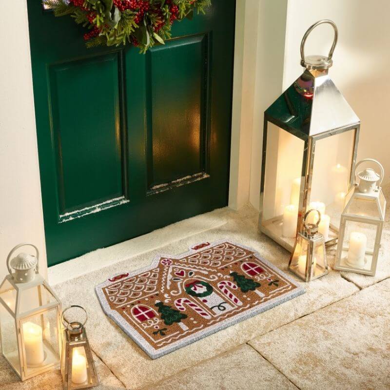 Festive Fun Coir Door Mat – 40x60 cm The Rugs