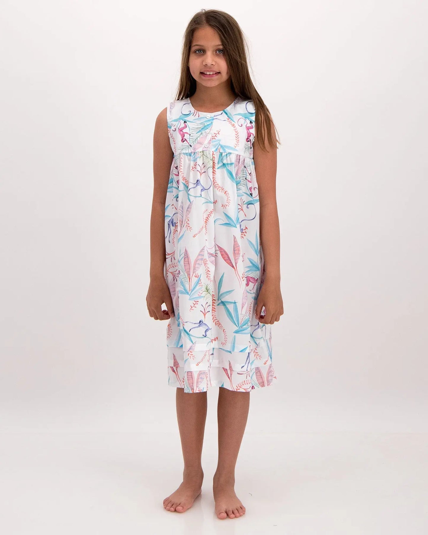 Girls Nighty - Monkeys Woodstock Laundry