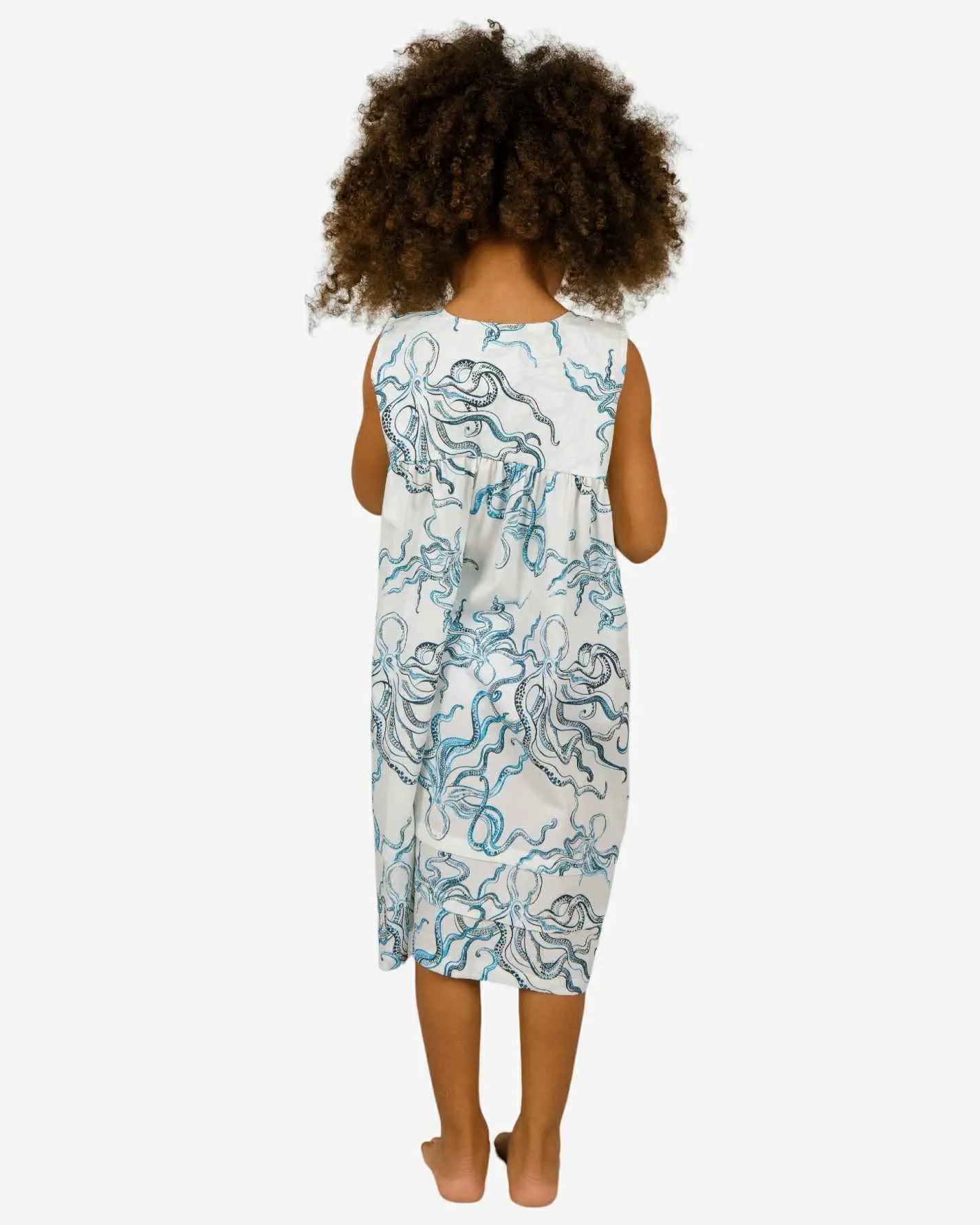 Girls Nighty - Octopus Indigo Woodstock Laundry