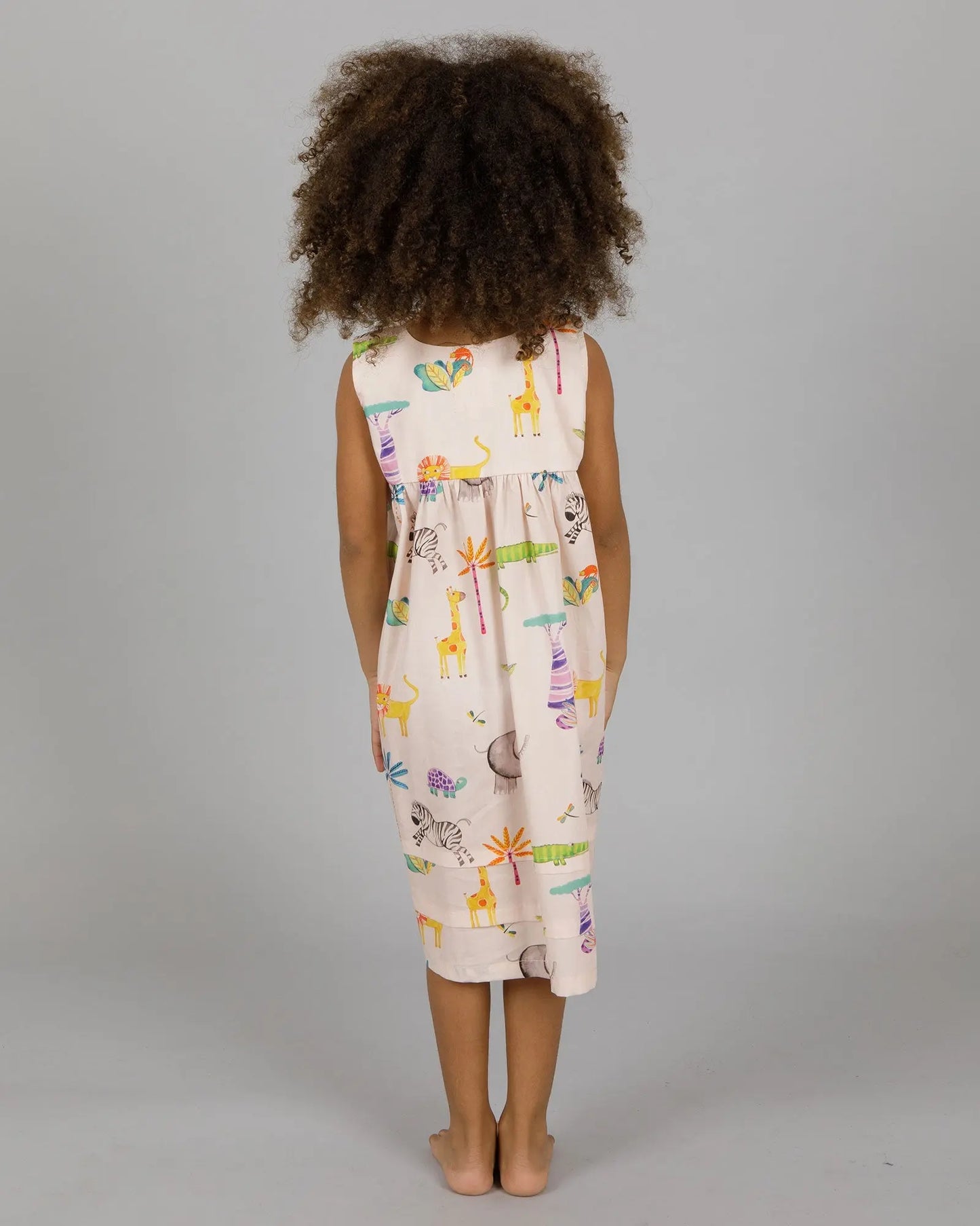 Girls Nighty - Pink Safari Woodstock Laundry