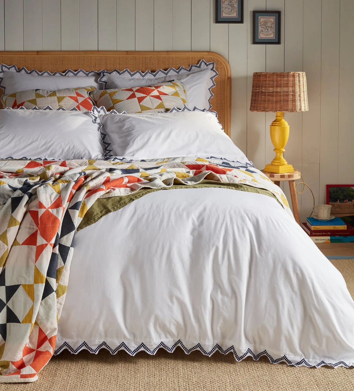 Glassette Freida 100% Cotton Duvet Cover The Secret Linen Store