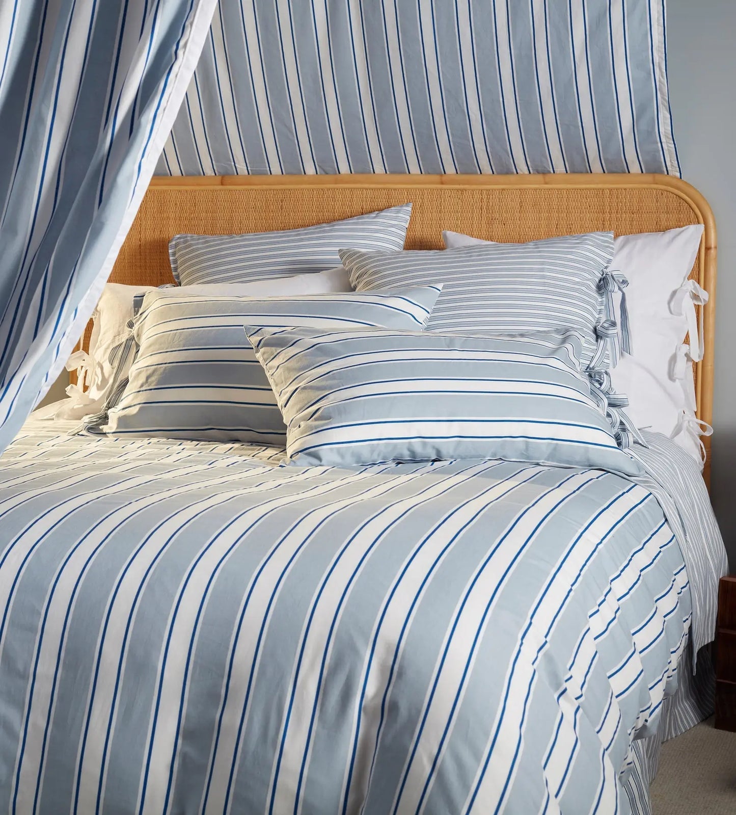 Glassette Teddy Stripe 100% Cotton Duvet Cover The Secret Linen Store