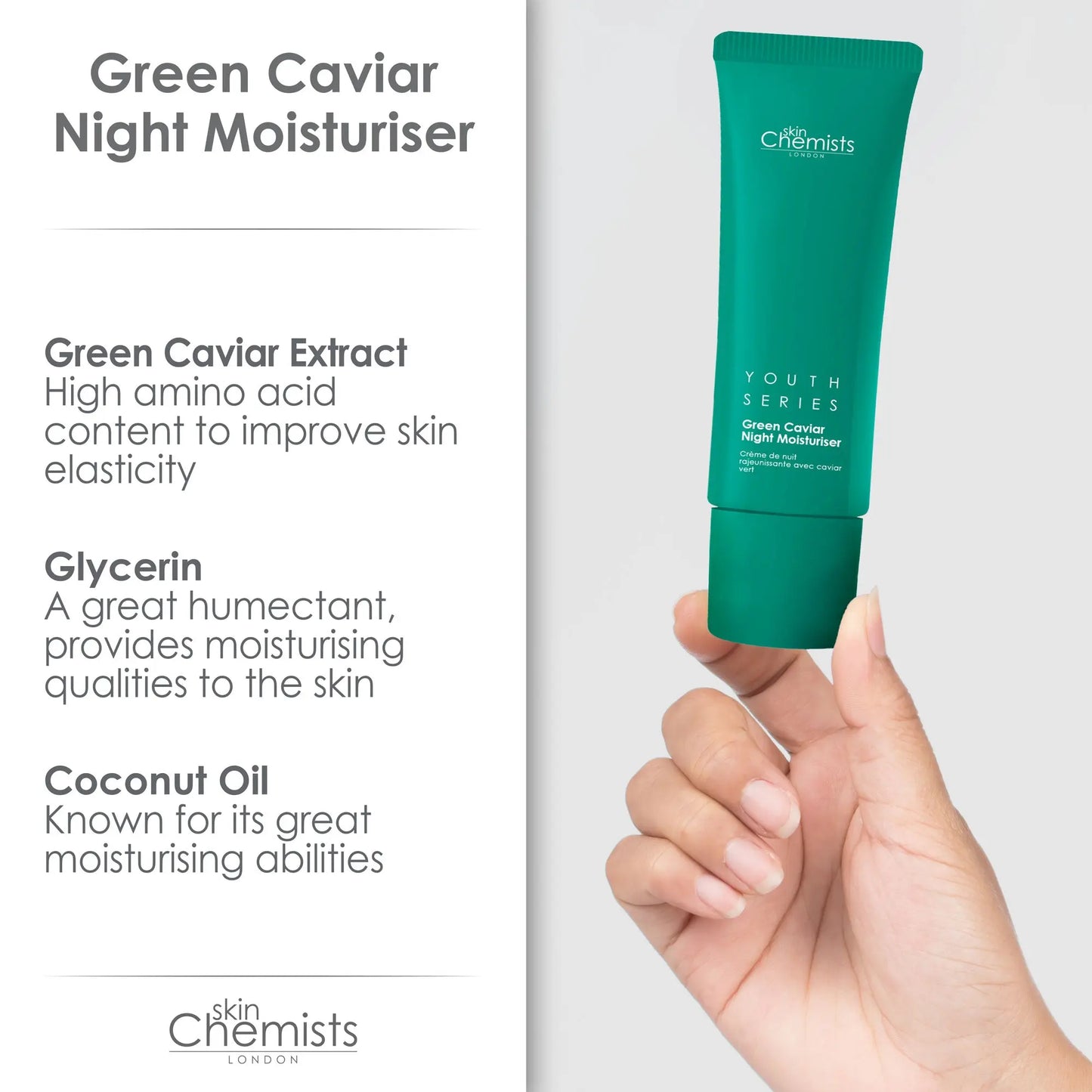 Green Caviar Night Moisturiser 50ml skinChemists