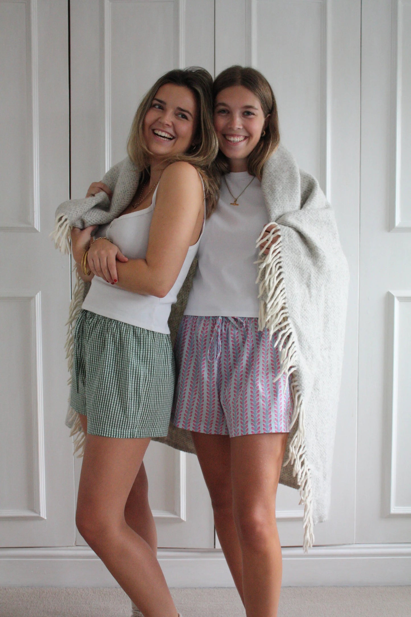 Green Gingham Shorts Madder & More