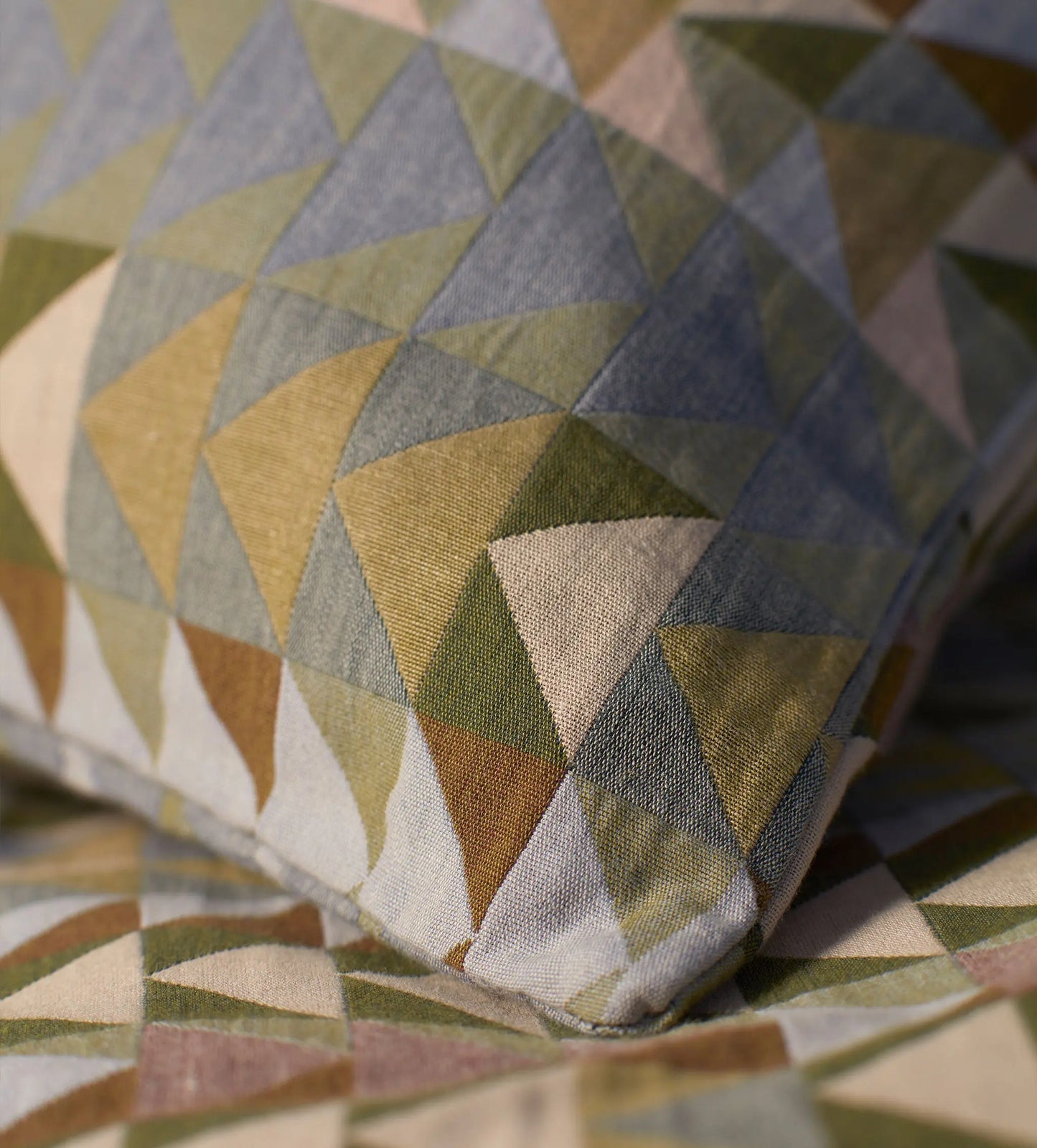 Green Jude 100% Cotton Duvet Cover The Secret Linen Store