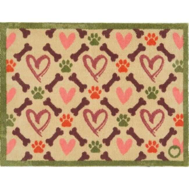 Eco-Friendly Washable Heart Pet Mat The Rugs