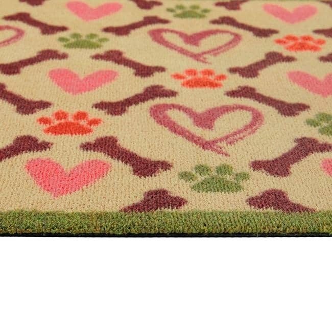 Eco-Friendly Washable Heart Pet Mat The Rugs
