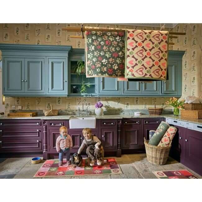 Eco-Friendly Washable Heart Pet Mat The Rugs