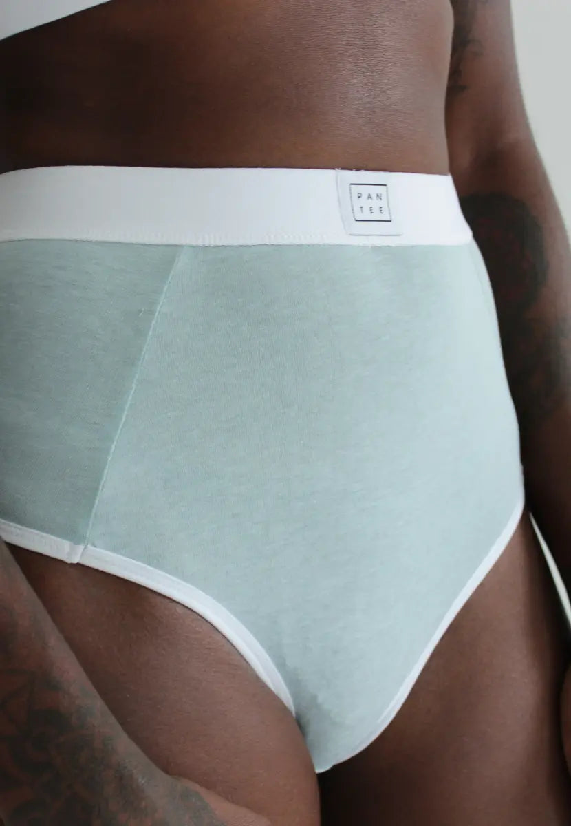 High Waisted Briefs, Salty Air Pantee