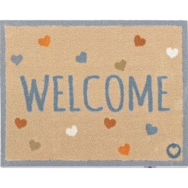 Eco Washable Floral Mats – Geometric The Rugs