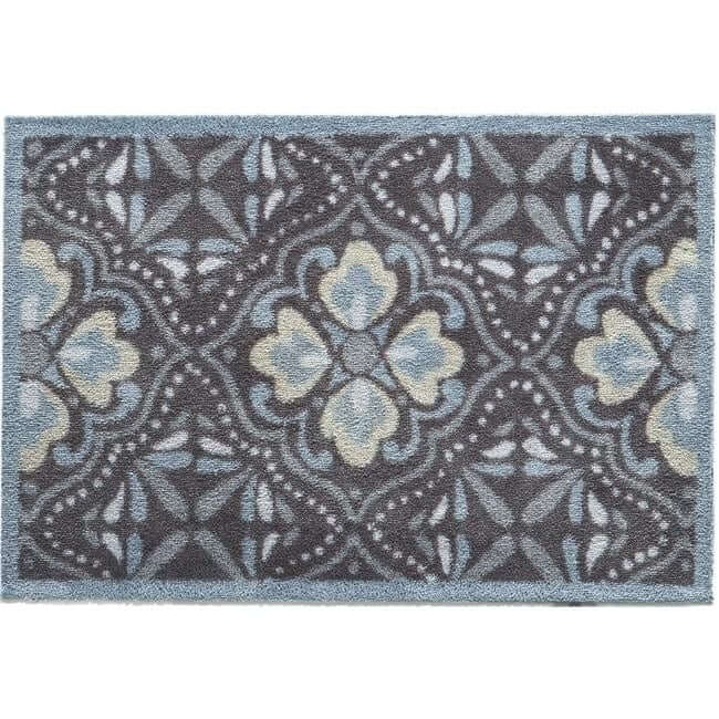 Eco Washable Floral Mats – Geometric The Rugs