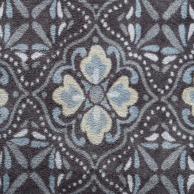 Eco Washable Floral Mats – Geometric The Rugs
