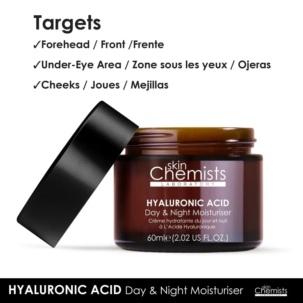 Hyaluronic Acid Day Moisturiser 60ml skinChemists