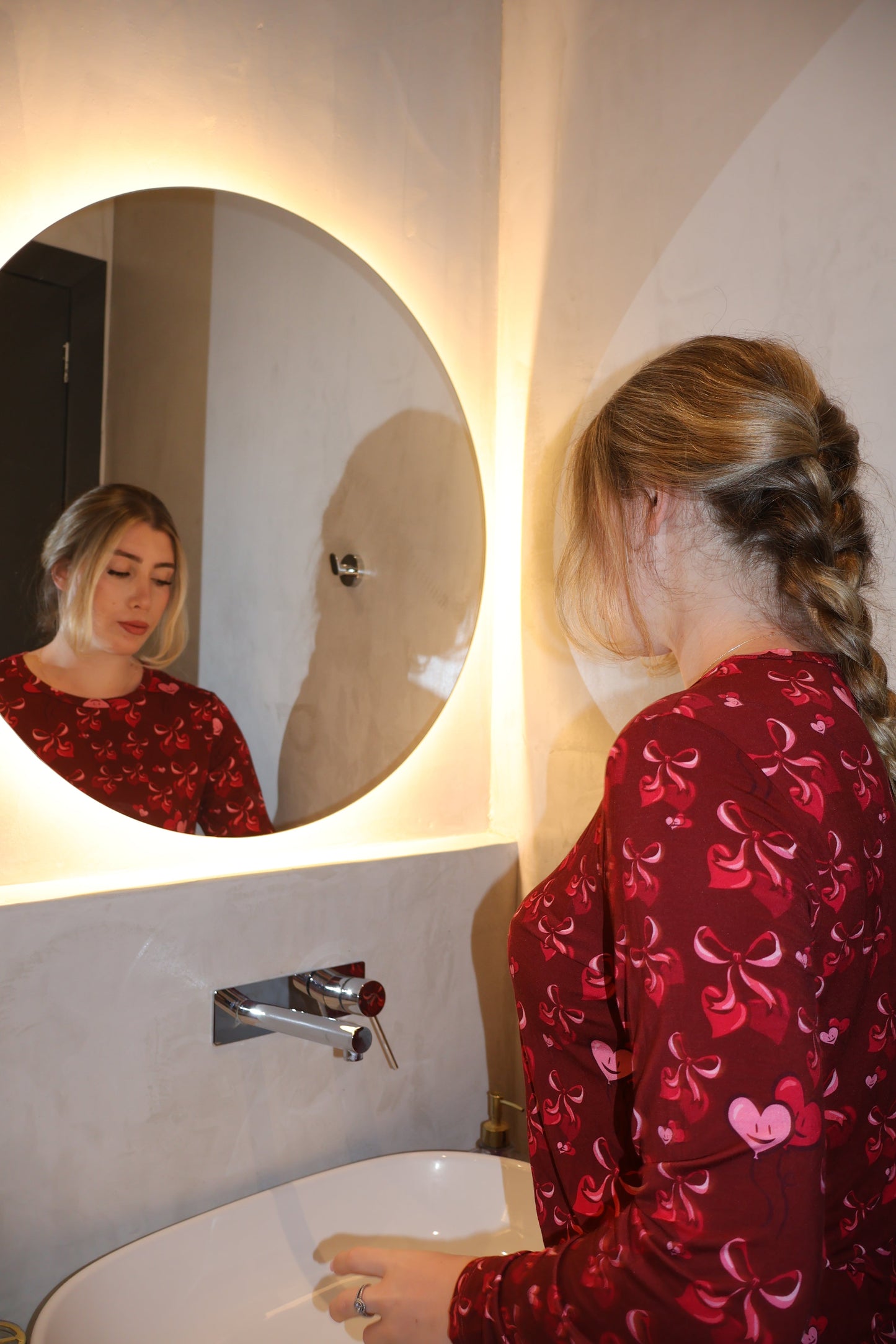 Midnight Romance Women's Bamboo Pyjama Trouser Set Sible