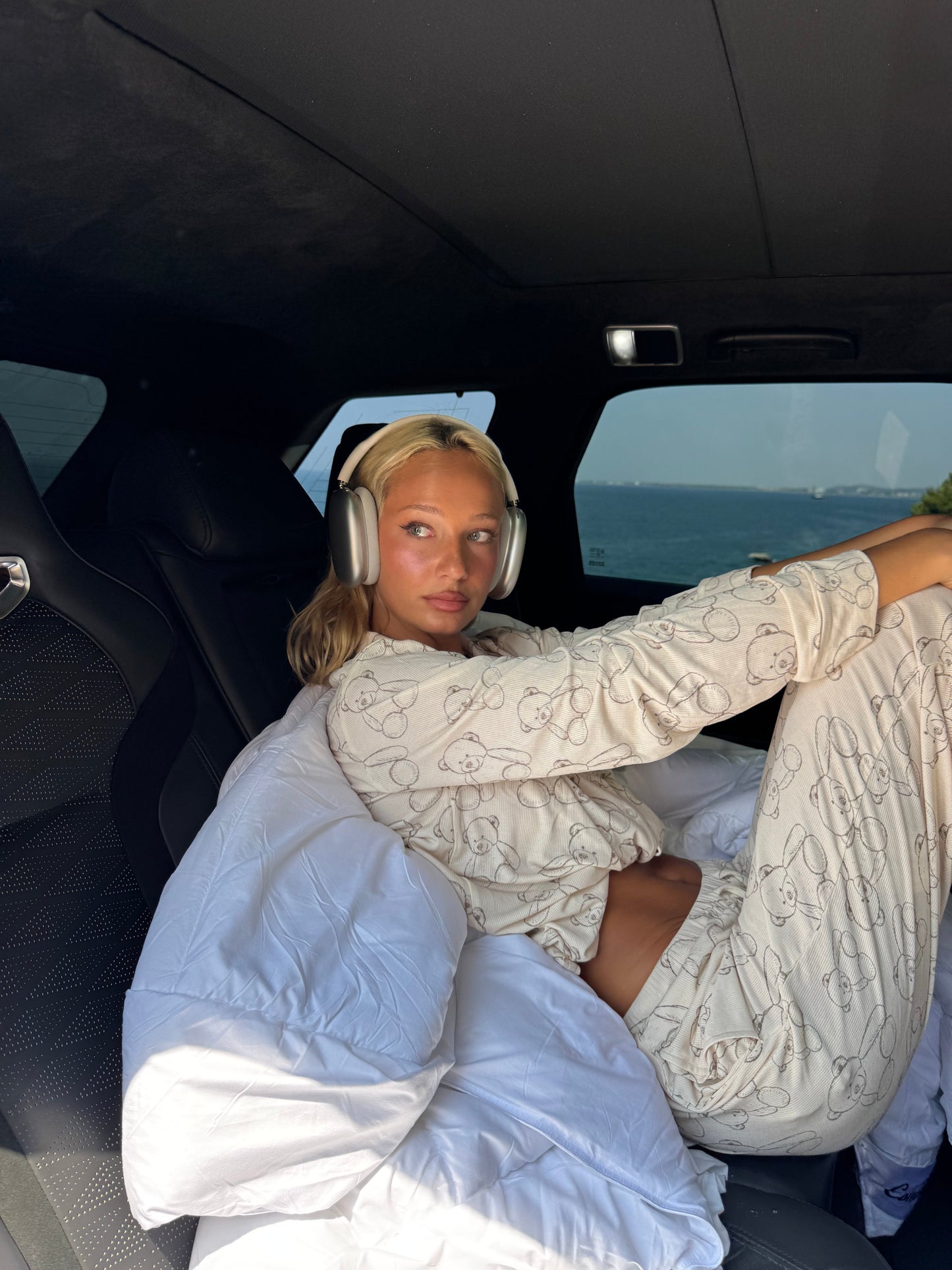 Teddy Dream Women's Bamboo Pyjama Trouser Set Sible