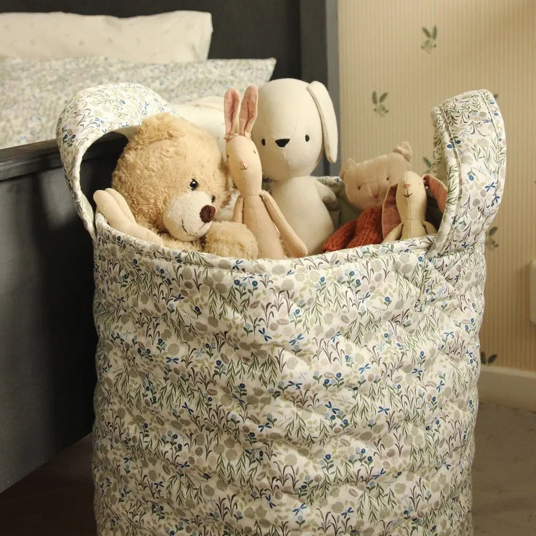 Large Quilted Storage Basket - Riverbank Avery Row
