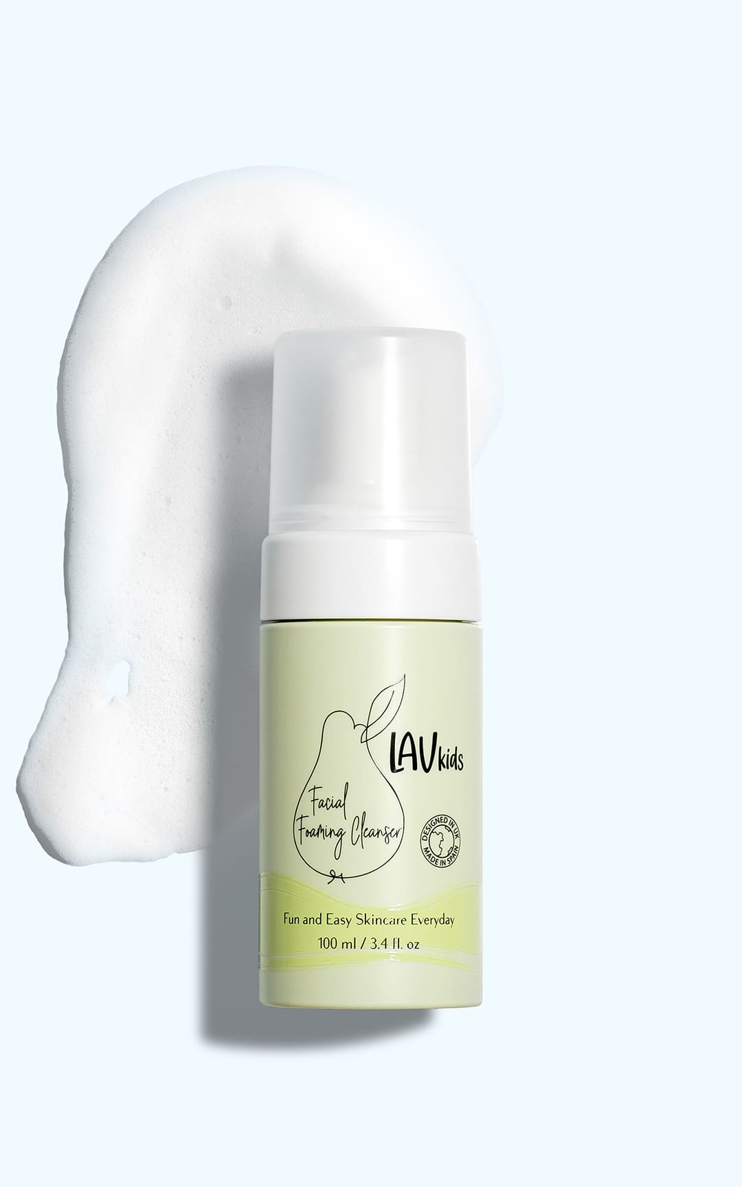 Facial Foaming Cleanser Lav Kids
