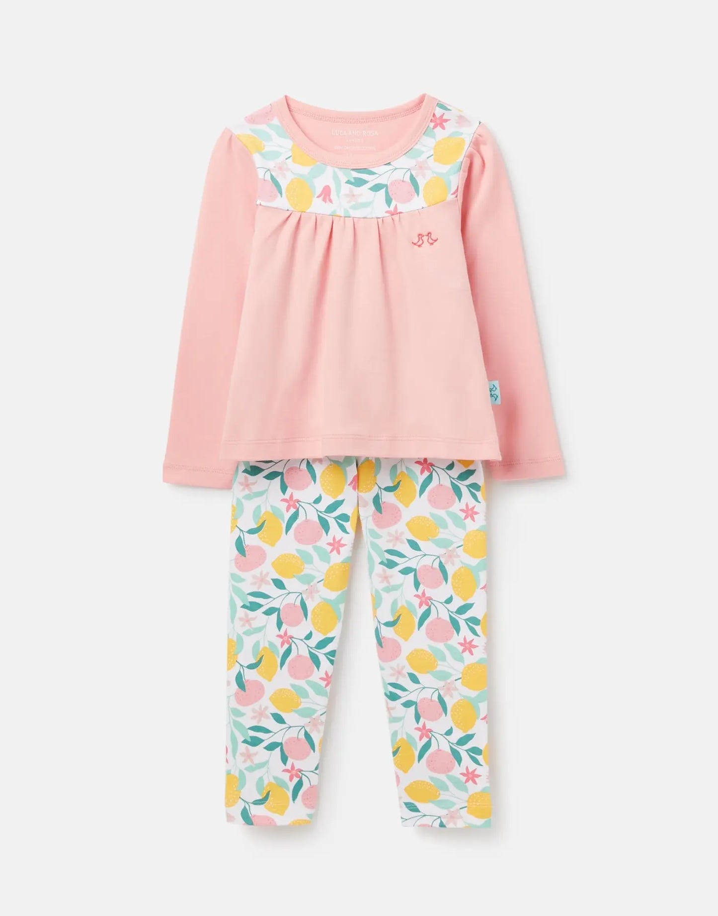 Lemon Grove Girls Jersey Pyjamas Luca and Rosa