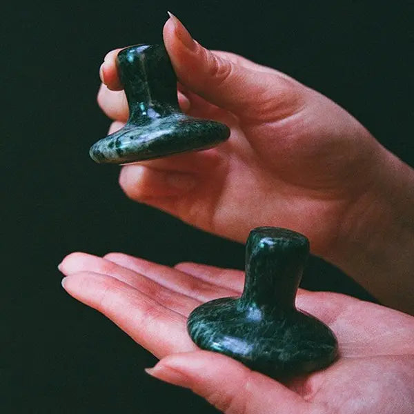 Likya Mushroom Jade Hot Stone Earth To You