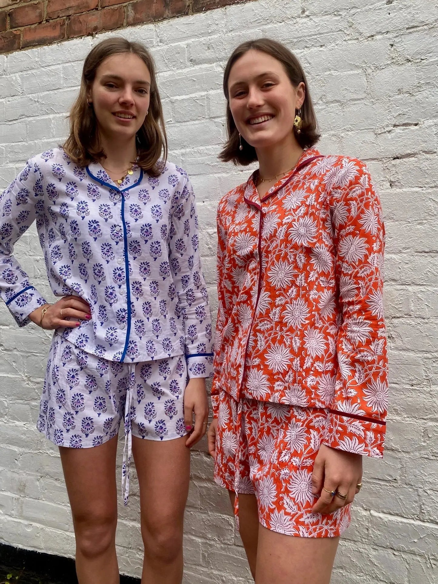 Lilac Bloom Women's Pyjama Short Set Madder & More