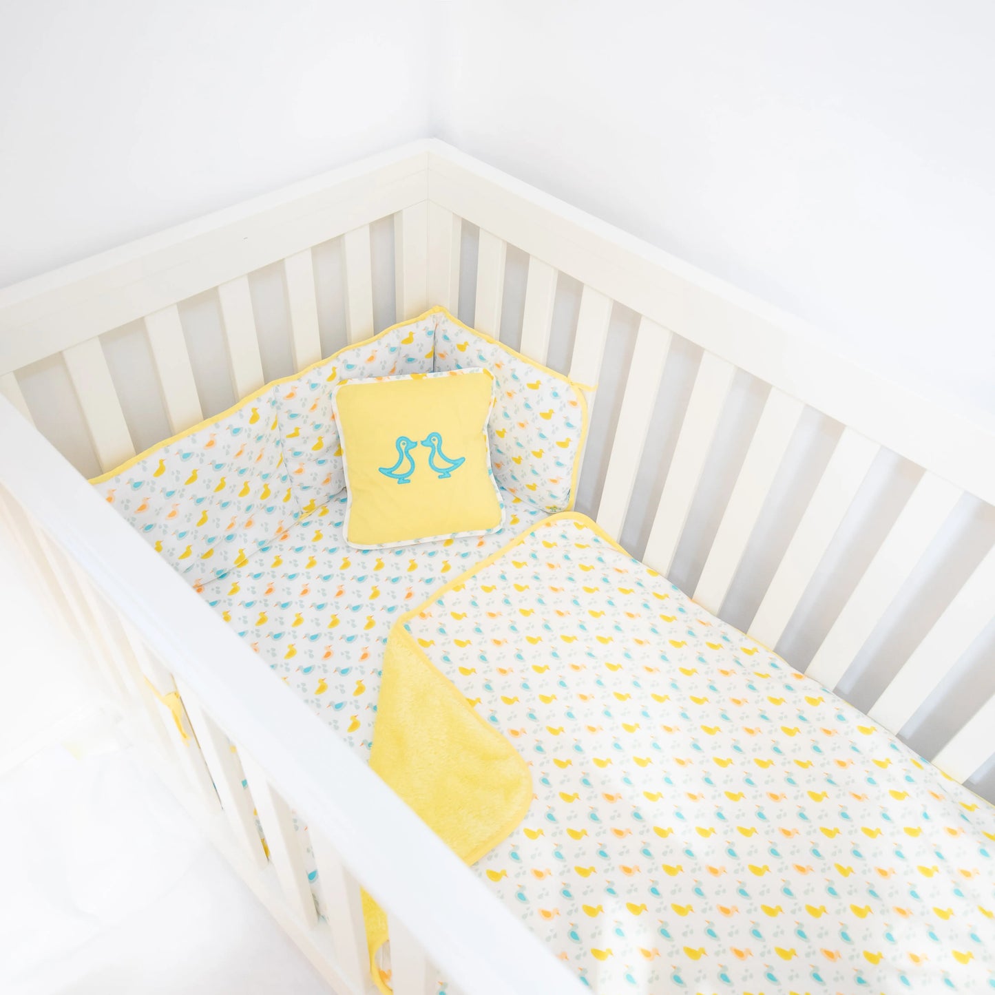 Little Ducks Baby Cot Bedding Set Luca and Rosa