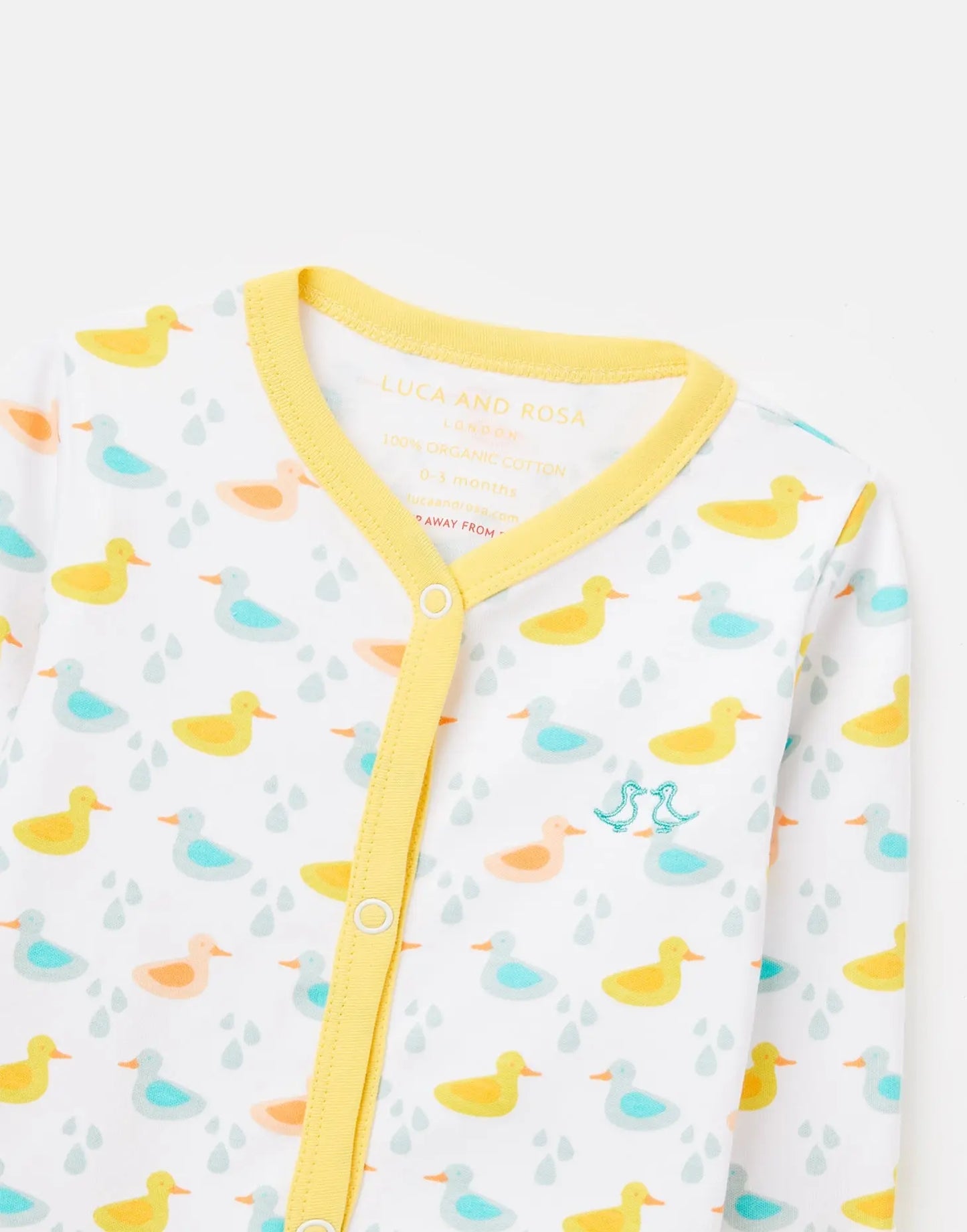 Little Ducks Baby Sleep Suit Luca and Rosa