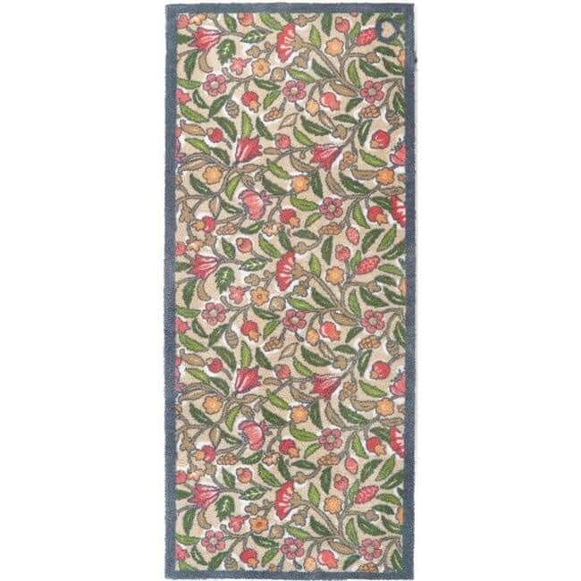 Eco-Friendly Washable Floral Mat The Rugs