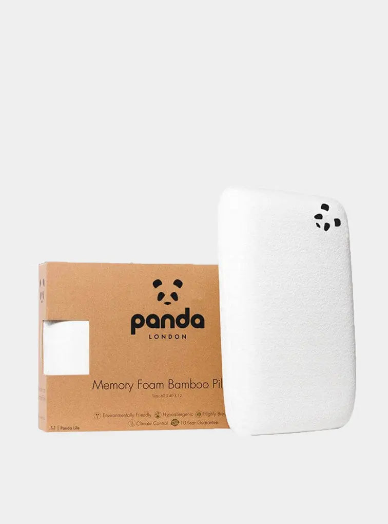 Memory Foam Bamboo Pillow Panda London