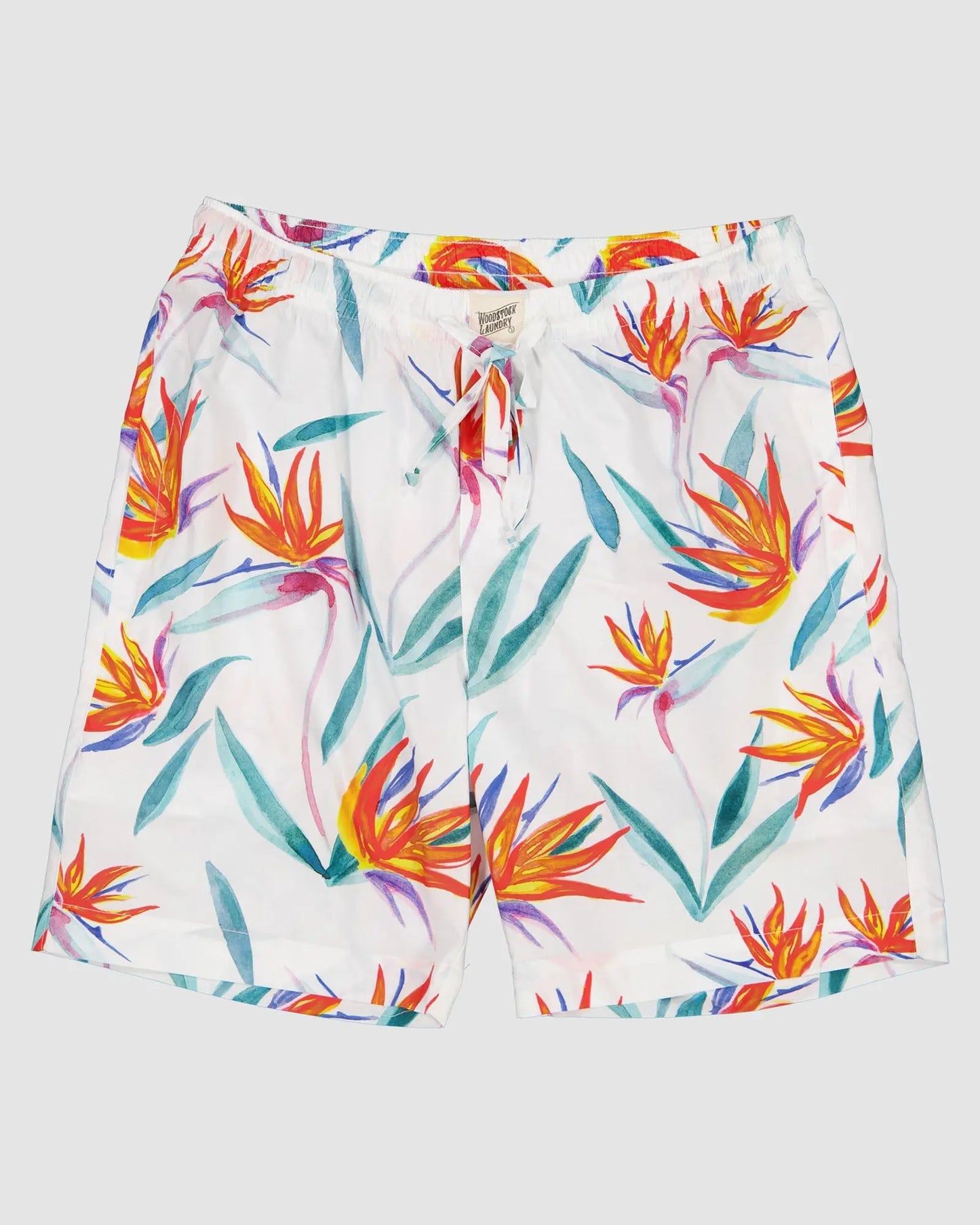Men's Lounge Shorts - Strelitzia Woodstock Laundry