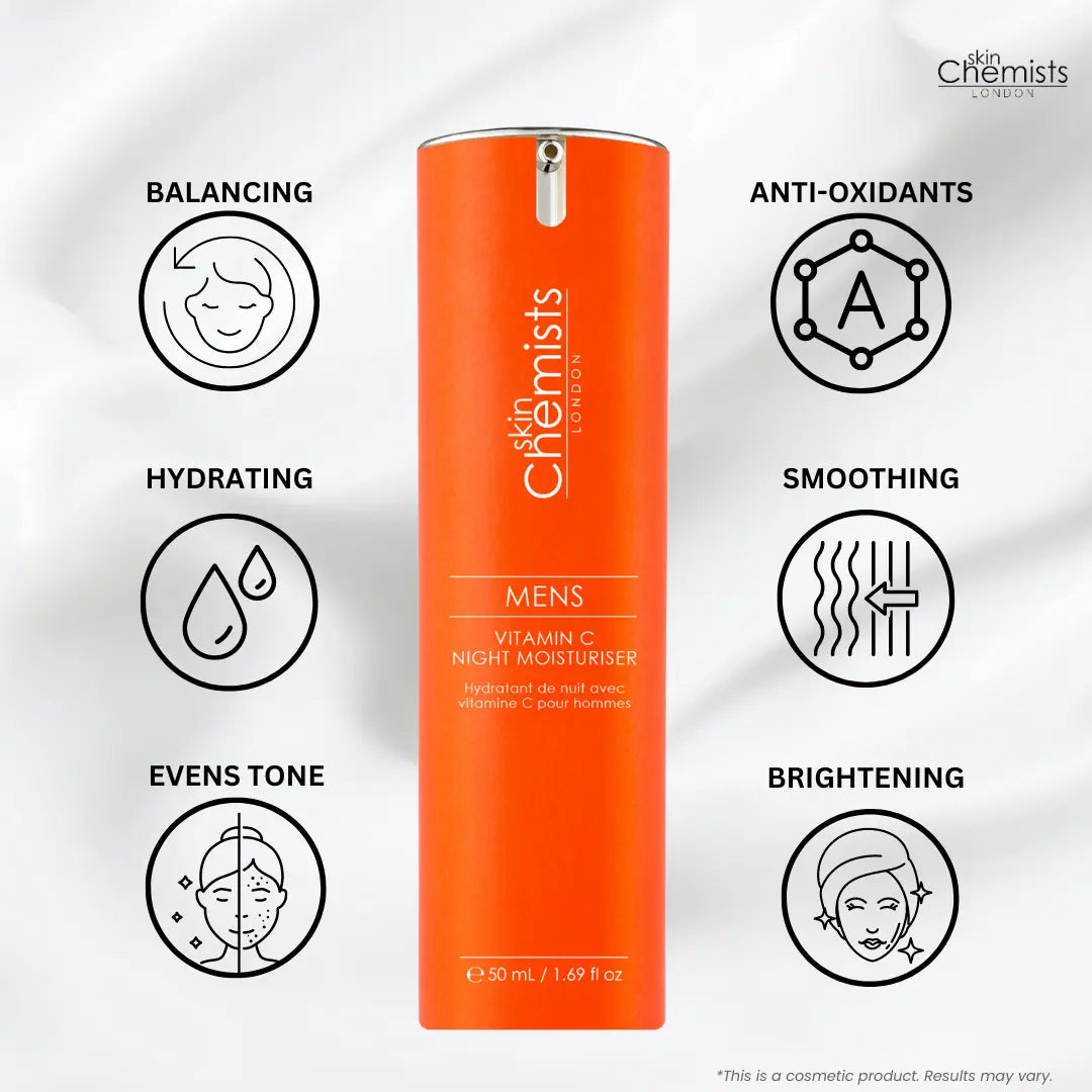 Men's Vitamin C Night Moisturiser 50ml skinChemists