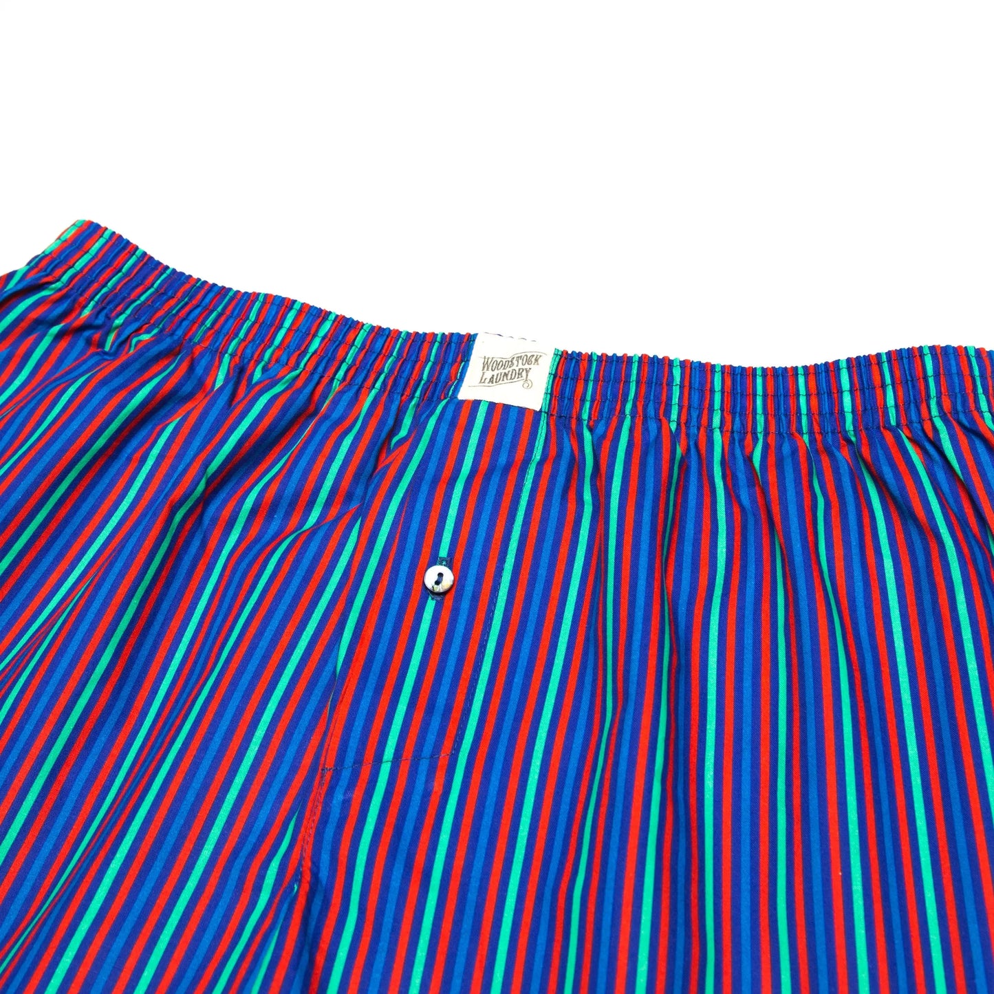 Mens Boxer Shorts - Candy Stripe Woodstock Laundry
