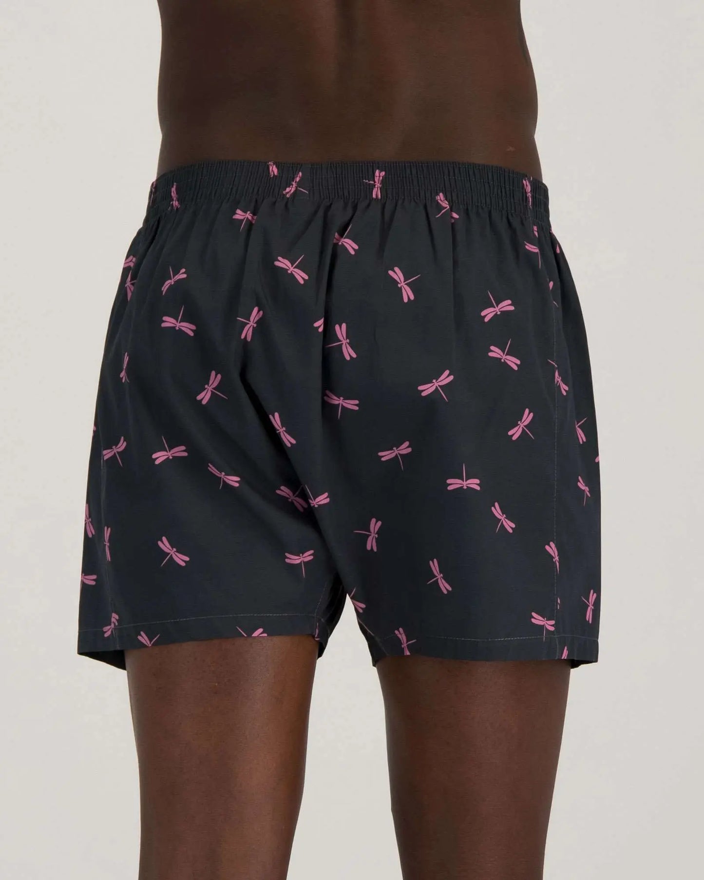 Mens Boxer Shorts - Dragonflies Woodstock Laundry