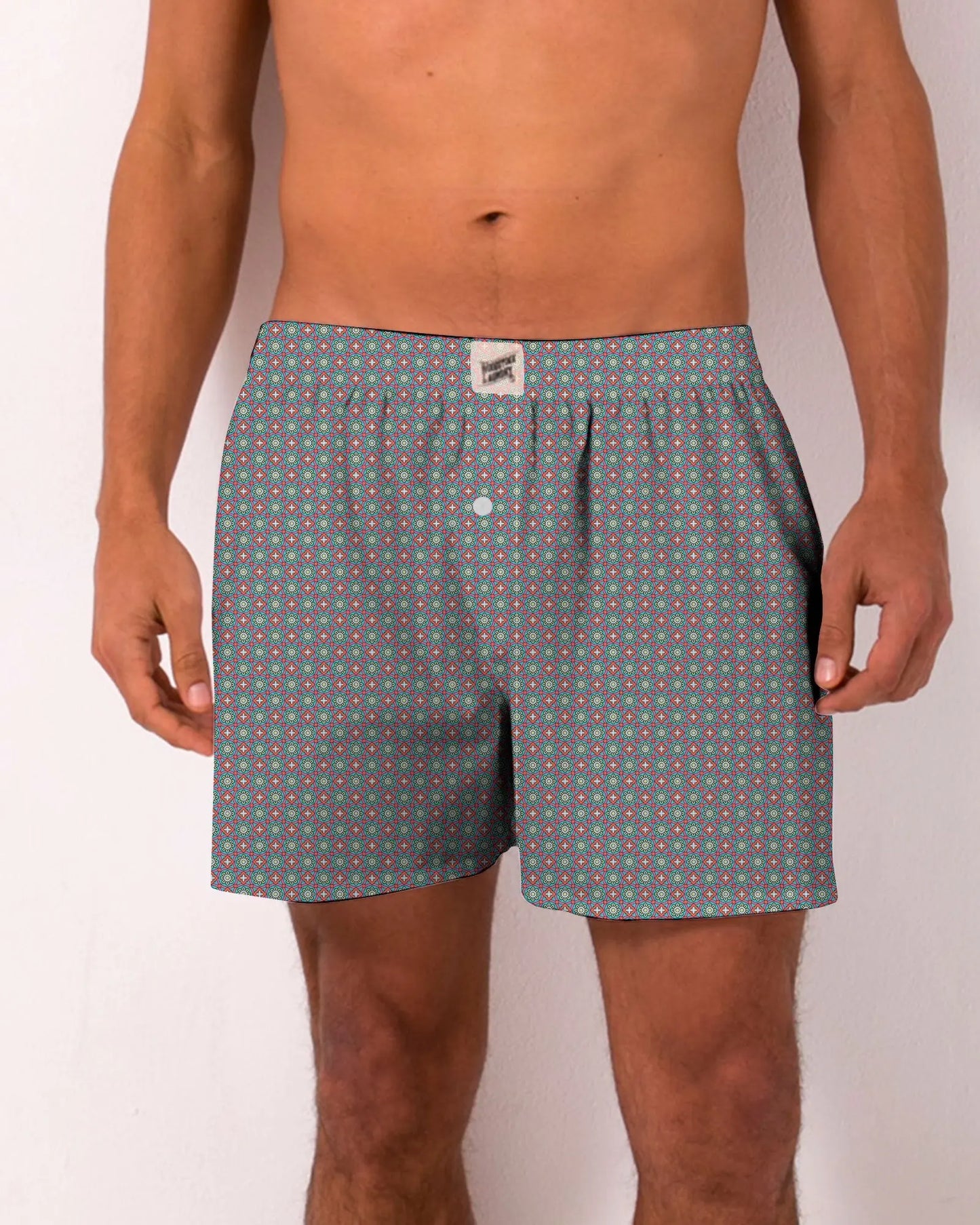 Mens Boxer Shorts - Morocco Woodstock Laundry