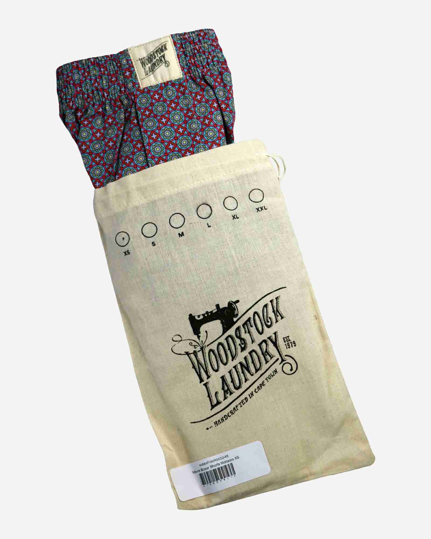 Mens Boxer Shorts - Morocco Woodstock Laundry