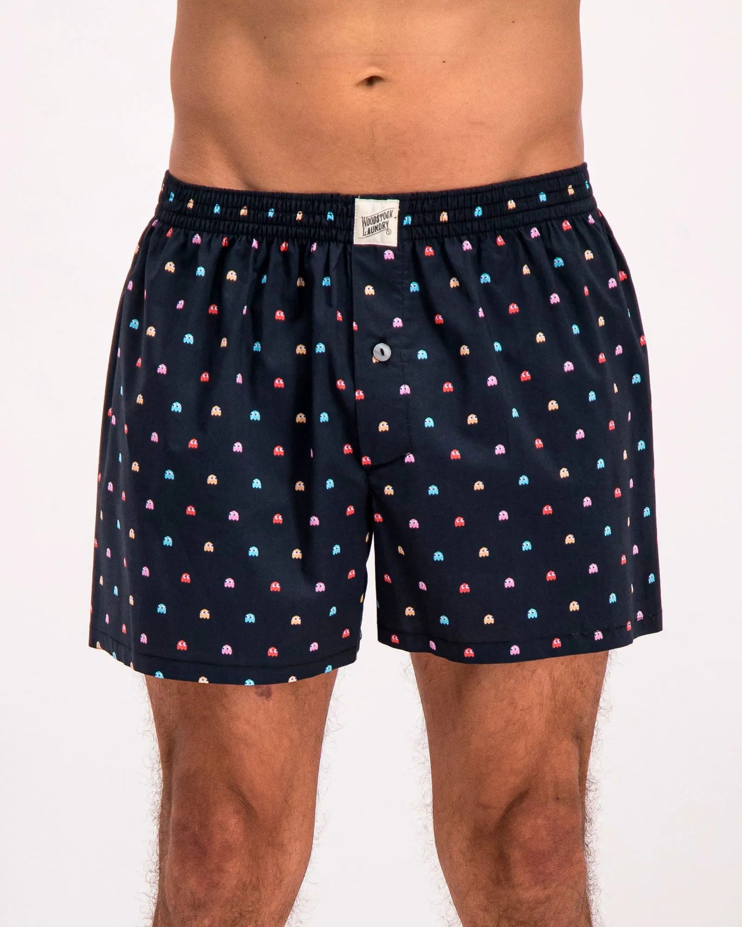 Mens Boxer Shorts - P-Ghost Woodstock Laundry