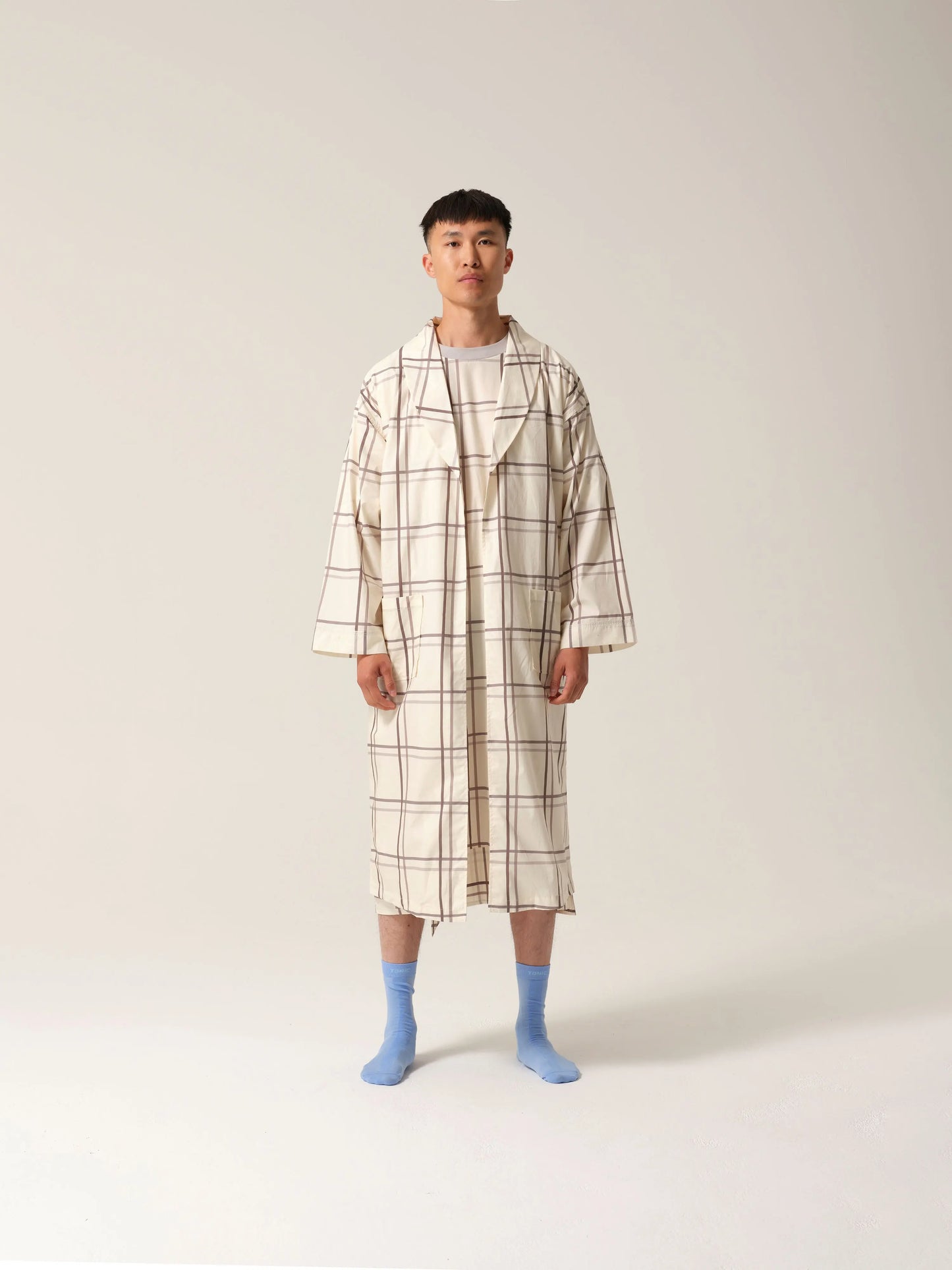 Mens Hush Dressing Gown Silver Linings Tonic London