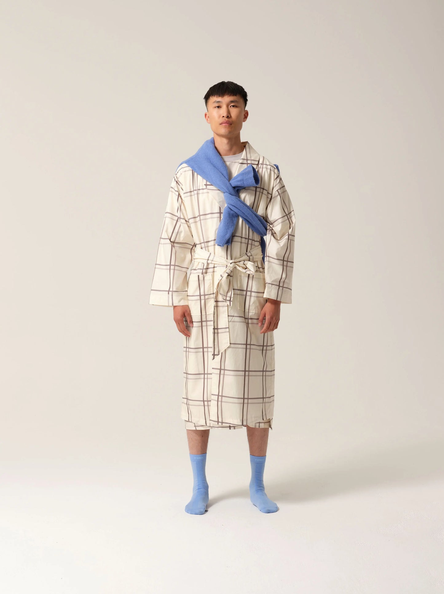 Mens Hush Dressing Gown Silver Linings Tonic London