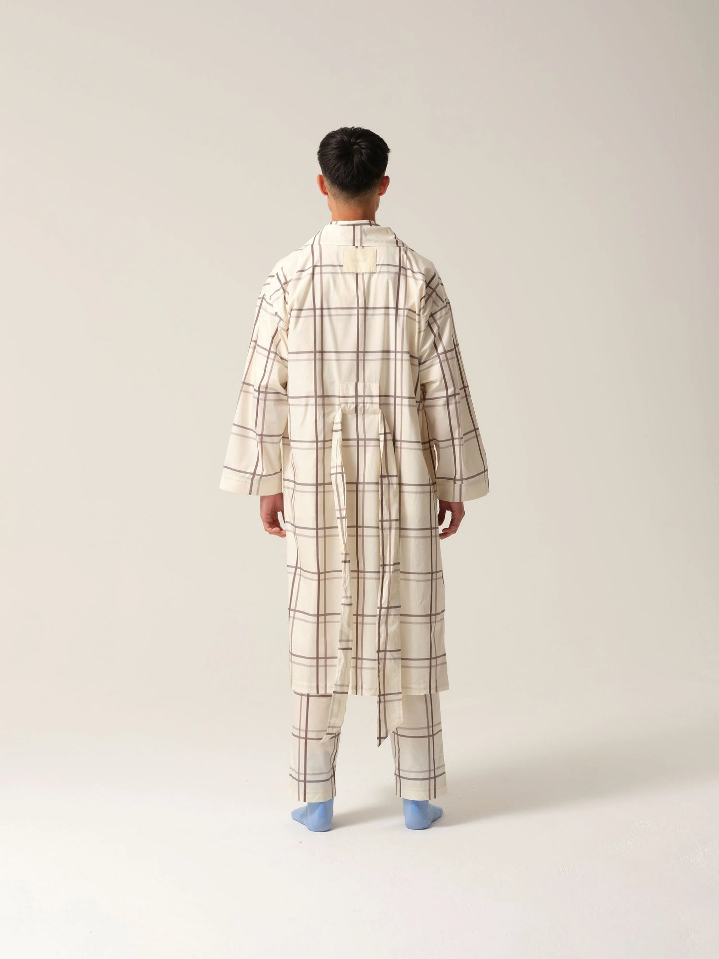 Mens Hush Dressing Gown Silver Linings Tonic London