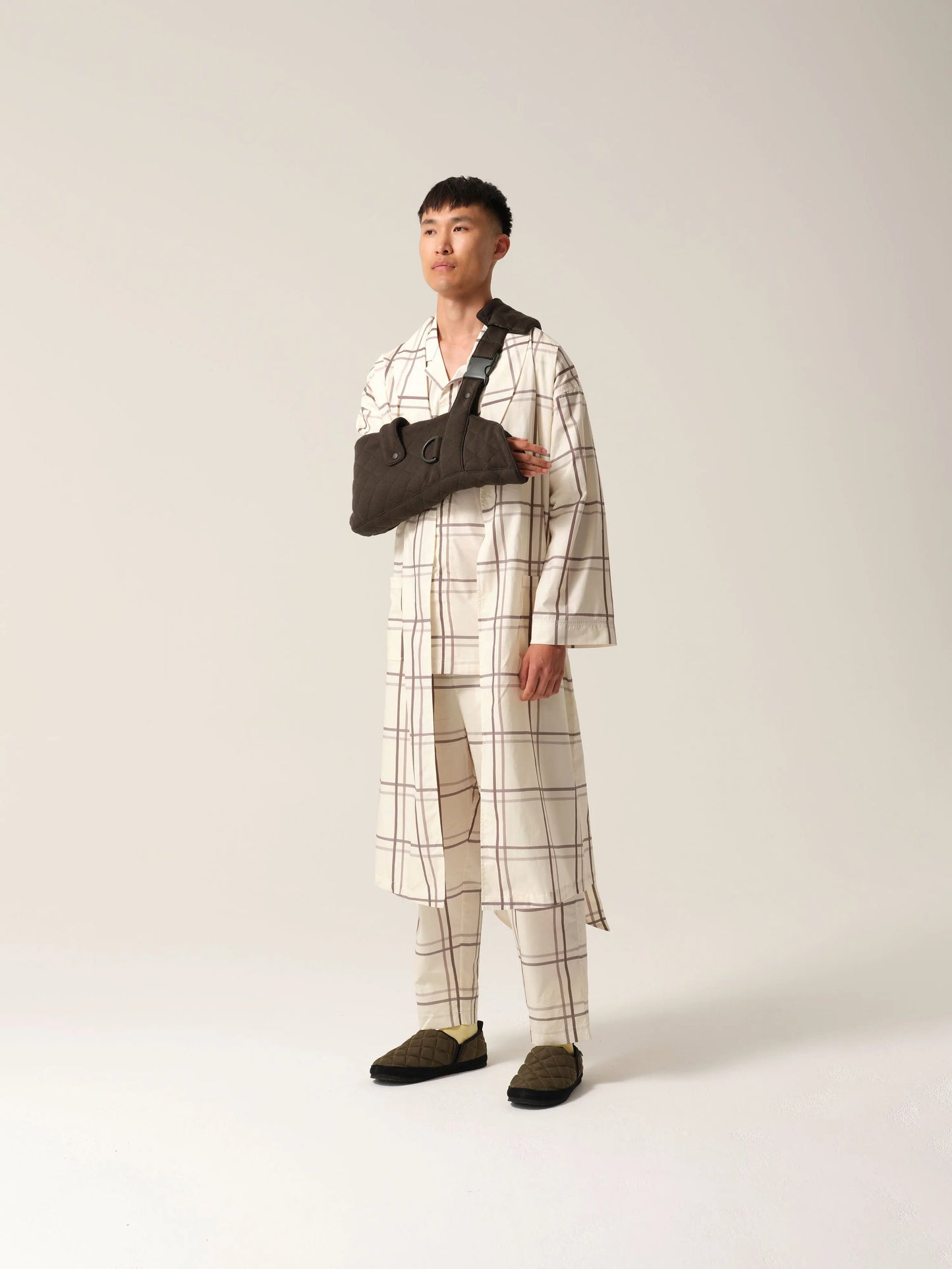 Mens Hush Dressing Gown Silver Linings Tonic London