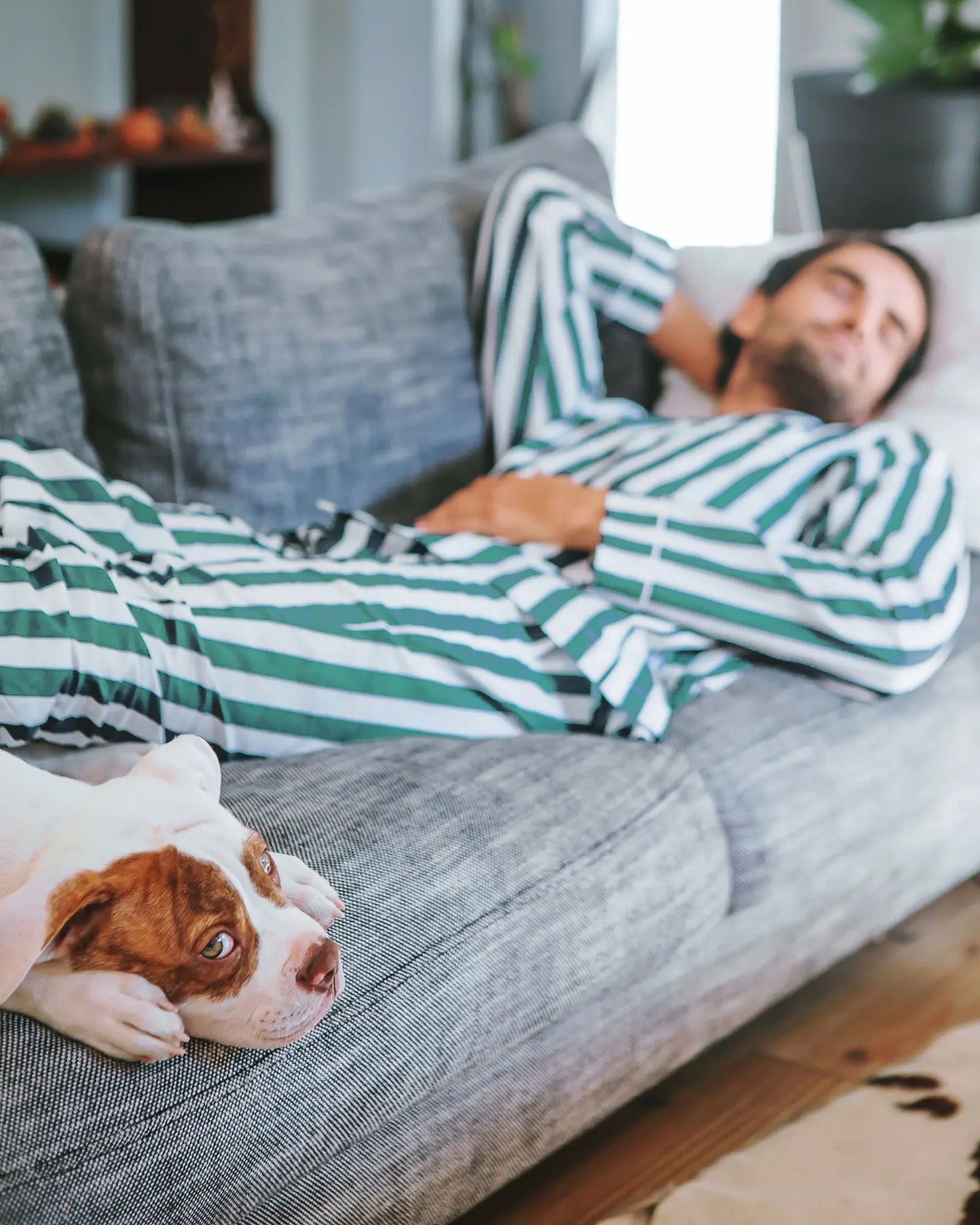Mens Long Pyjamas - Cape Cod Woodstock Laundry