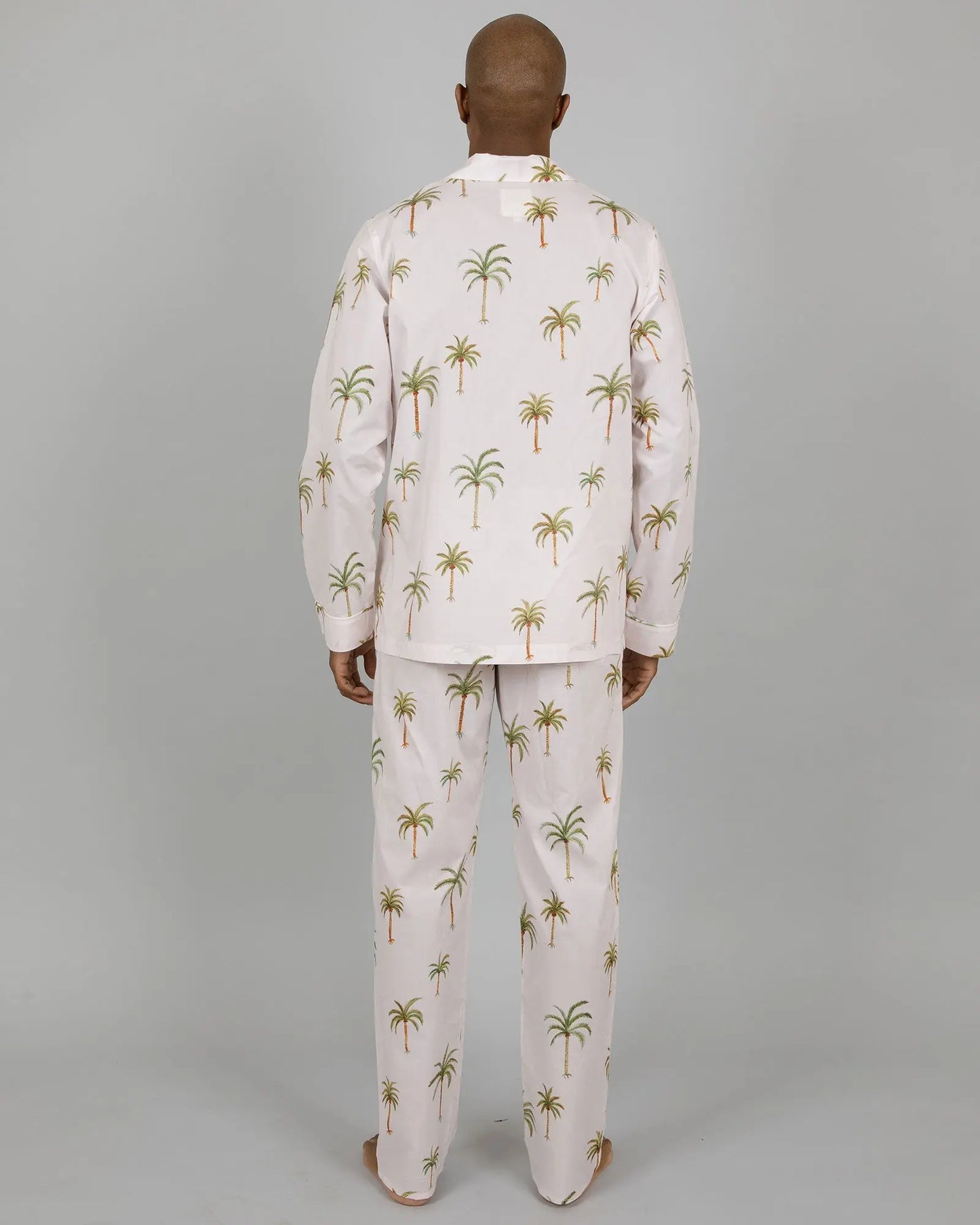 Mens Long Pyjamas - Palm Beach Woodstock Laundry